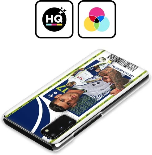 Vista 2 de Head Case Designs Officially Licensed Tottenham Hotspur F.C. Cristian Romero 2022/23 First Team Hard Back Case Compatible with Samsung Galaxy S23