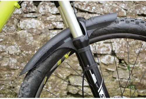 Vista 2 de Mucky Nutz, MugGuard, corto, negro guardabarros para bicicleta