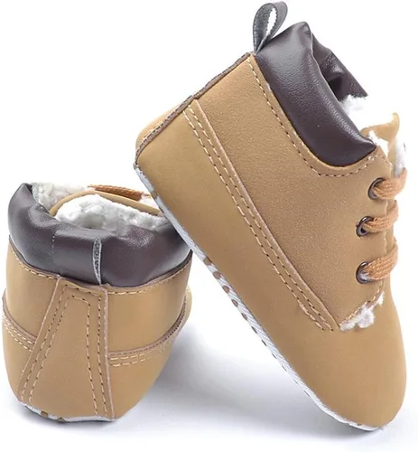 Vista 3 de Kuner Botas cortas de nieve cálidas para bebés y niños de 0 a 18 meses