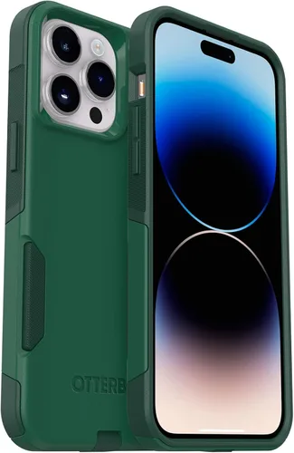 Vista 12 de OtterBox iPhone 14 Pro Max (Solo) - Estuche de la Serie Commuter - Negro - Delgado y Resistente - Apto para Bolsillo - con Protección de Puertos