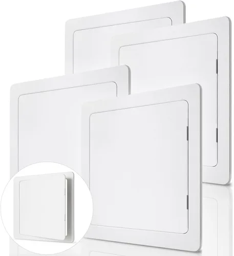 Vista 12 de Morvat Panel de acceso de 14 x 14 pulgadas para paneles de yeso y techo con puerta, plástico ABS duradero de alta resistencia y caja de acceso