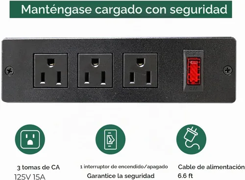 Vista 7 de SIREDEEP Estante para panaderos con toma de corriente, estante de cocina de 4 niveles, soporte para microondas con almacenamiento, adecuado para Gris