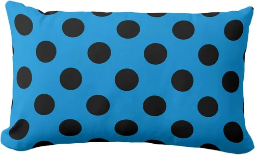 Vista 30 de Fundas de almohada de lunares negros sobre beige de 16 x 16 pulgadas, fundas de almohada decorativas rústicas y cuadradas para decoración del sofá