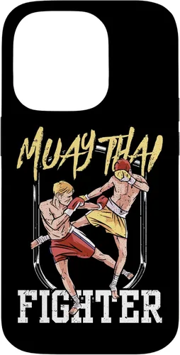 Vista 17 de iPhone 16 Muay Thai Fighter Martial Arts Hobby Boxing Case