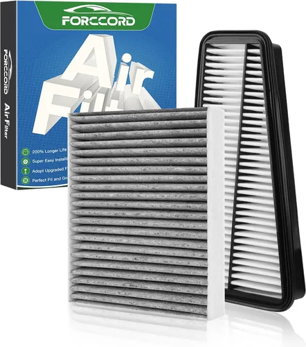 Vista 86 de Combo de filtro de aire de cabina y motor para Mazda CX-90 2024-2026; CX-70