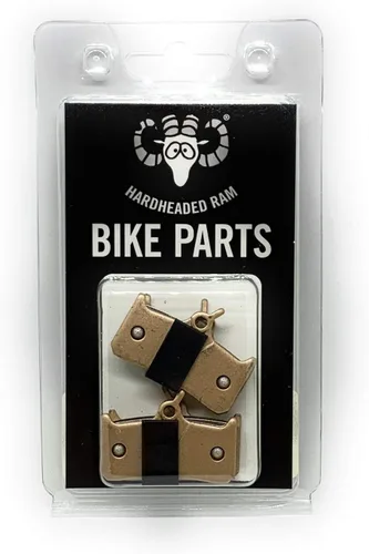 Vista 4 de Hardheaded Ram Bike Brake Pads for Shimano BR-M755 & Hope 2- dorado