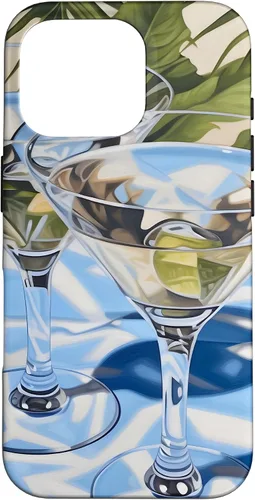 Vista 20 de iPhone 16 Beachside Martini's Case