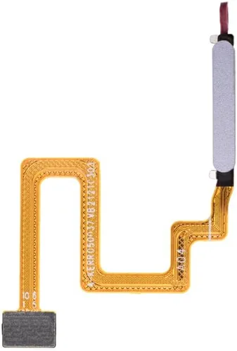 Vista 2 de Botón de encendido Sensor de huellas dactilares Flex Cable Reemplazo para Samsung Galaxy A22 5G 2021 SM-A226 USA (azul)