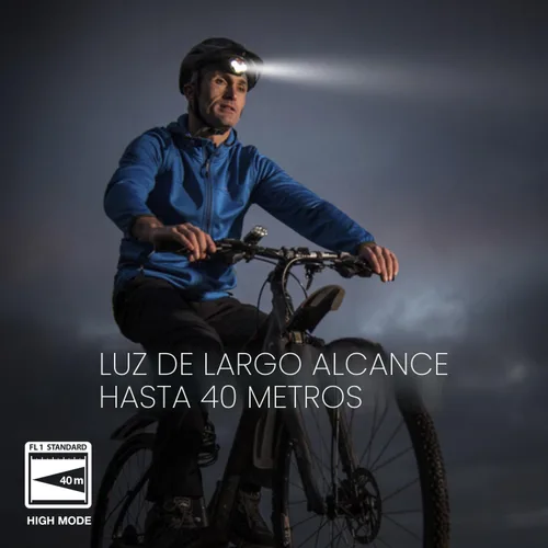 Vista 6 de Energizer Universal+ - Linterna frontal LED (paquete de 2), lámpara de cabeza brillante para exteriores, luz de campamento y emergencia, IPX4 Negro