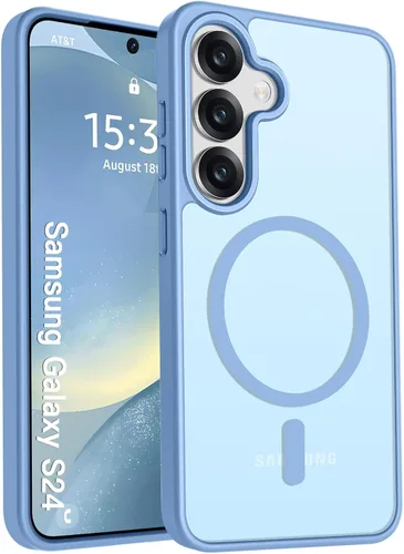 Vista 38 de Funda para teléfono Google Pixel 9 Pro XL, Compatible con Magnético, Protección contra Caídas de Grado Militar Translúcida Mate Resistente a Golpes