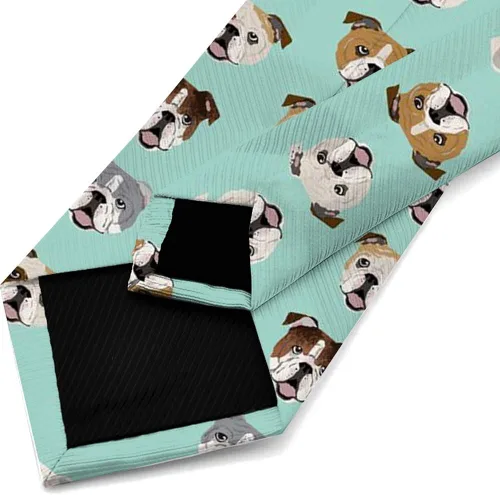 Vista 2 de Men's Skinny Tie Fashion Novelty Necktie, Great for Wedding Business Party Gifts