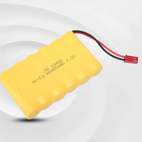 Vista 4 de JERYS Batería de coche de RC, 7.2V 400MAH 2PCS RC accesorios del coche para al aire libre