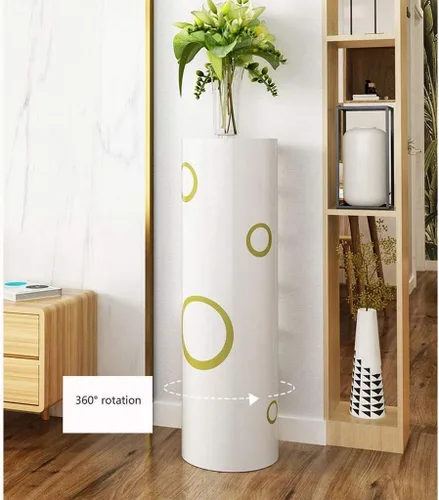 Vista 4 de Shelves Shoe Rack 360° Rotating 7 Tier Shoe Cabinet Round Shoe Rack Tower without Door for Entryway Hallway Space Saving Shoe Shelf