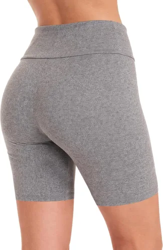 Vista 4 de Just Love Pantalones cortos de ciclismo para mujer de 7 pulgadas, ropa deportiva elástica para yoga, gimnasio, sala de estar y estilo deportivo