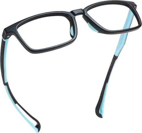 Vista 24 de LifeArt Lentes de bloqueo de luz azul para niños, filtran el 85% de la luz azul dañina, antifatiga ocular y borrosa, anteojos para computadora