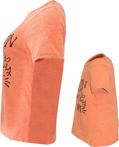 Vista 3 de Unique Baby Camisas a juego para niñas con diseño de calabaza y mí