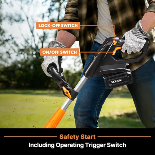 Vista 3 de LawnMaster Cañón inalámbrico de 24V MAX 9" - CLTE2409