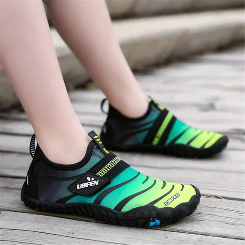 Vista 7 de UBFEN - Zapatos para el agua para niños y niñas, acuáticos y livianos, de secado rápido para ir a la playa, practicar deportes y natación, es como