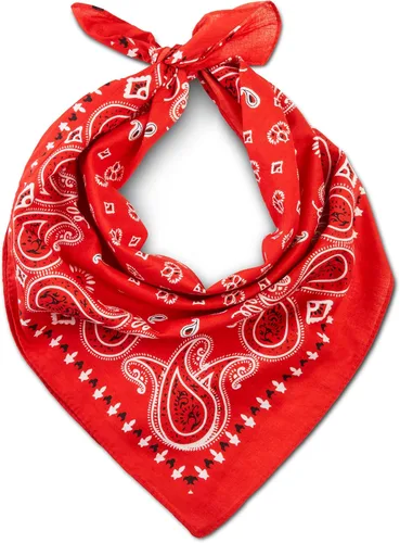 Vista 10 de Bandana de algodón de alta calidad para hombres y mujeres - Pañuelo para el Negro