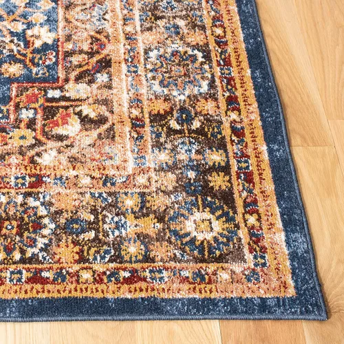 Vista 17 de SAFAVIEH Bijar Collection - Alfombra decorativa de 2 pies 3 pulgadas x 4 pies, marfil y óxido, diseño oriental envejecido, no desprende pelusa