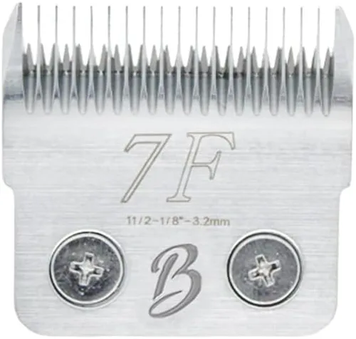 Vista 2 de Desmontable D Series 15 hojas de aseo para perros longitud de corte 3/64 pulgadas - 0.039 in, no es compatible con cortadoras A5, cuchillas de acero