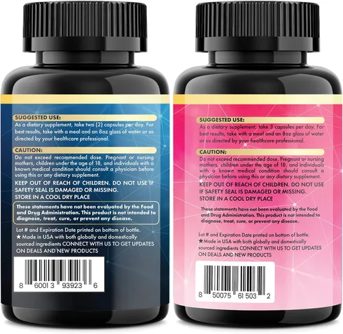 Vista 8 de Paquete de Suplementos Parox Cortisol y Myo-Inositol, Paquete de Calma y Suavidad, Equilibrio de Cortisol 13-en-1, Magnesio, Ashwagandha, L-Teanina