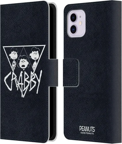 Vista 22 de Head Case Designs Funda de piel con licencia oficial de Peanuts Charlie Brown Good Grief Rock Tees compatible con Apple iPhone 11 Charlie Brown Buen