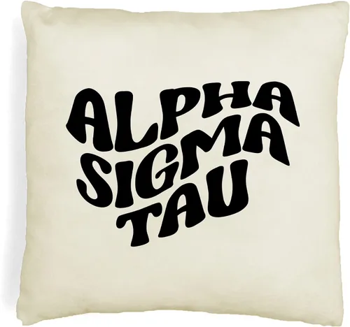 Vista 27 de sockprints Mod Alpha Chi Omega - Funda de almohada de 18 x 18 pulgadas, fundas de almohada de hermandad de mujeres - Almohada decorativa