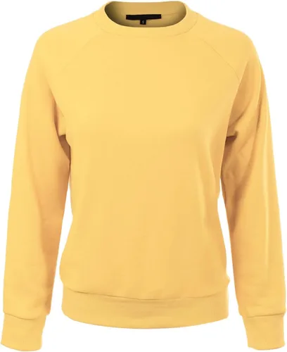 Vista 81 de MixMatchy Sudadera básica suave y cómoda de forro polar con cuello redondo para mujer