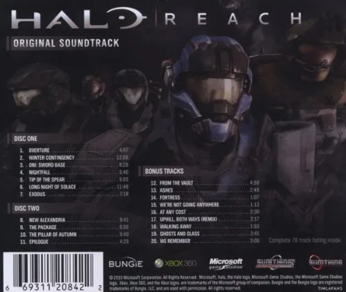 Vista 2 de Halo Reach Original Game Soundtrack