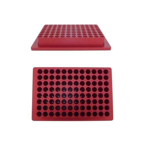Vista 2 de Bloque frío para placas de 96 pocillos (actual)