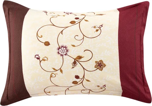 Vista 5 de Marina Decoration Juego de edredón de 3 piezas para decoración del hogar, ultra suave, esponjoso, relleno alternativo, estampado floral