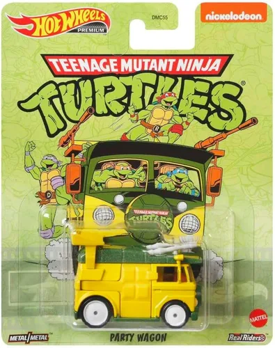 Vista 4 de Hot Wheels Teenage Mutant Ninja Turtle Party Wagon