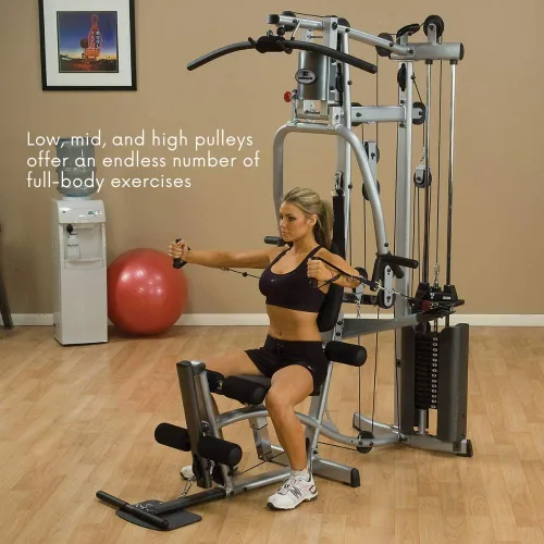 Vista 5 de Body-Solid Powerline P2LPX Equipo de gimnasio en casa con prensa de piernas