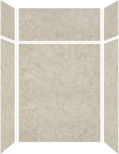Vista 61 de Transolid EWKX363696-41 Expressions - Kit de pared de ducha de 6 paneles con extensión, 36 pulgadas de largo x 36 pulgadas de ancho x 96 pulgadas