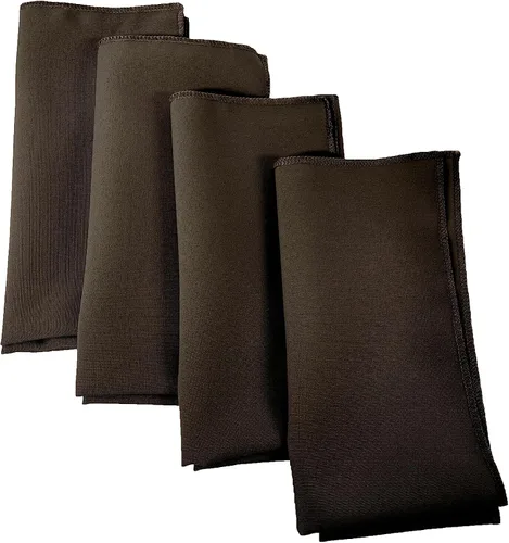 Vista 35 de LA Linen Paquete de 10 servilletas de popelina de poli, servilletas de tela suave, servilletas lavables y reutilizables, servilletas de mesa