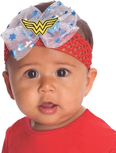 Vista 2 de Rubies Disfraz de mujer maravilla de Dc Comics de bebé niña