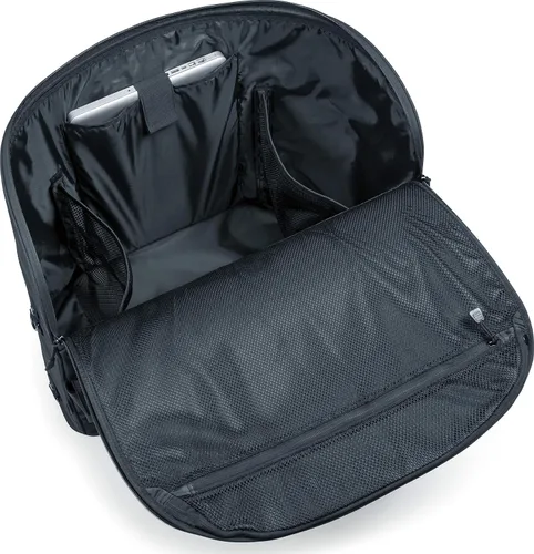 Vista 8 de Kuryakyn 5286 Momentum Wanderer - Maleta de viaje para motocicleta, resistente a la intemperie, color negro