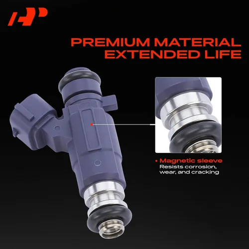 Vista 3 de A-Premium Inyectores de combustible compatibles con Nissan Pathfinder 2001-2004, Maxima 2000-2001, 350Z 2003-2004, FX35/G35 2003-2004, I30