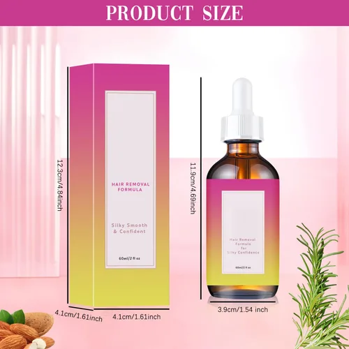 Vista 6 de 2 piezas de aceite de Cyperus Rotundus, aceite natural de Cyperus Rotundus para la remoción del cabello, ideal para todo