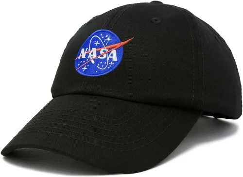 Vista 4 de DALIX Gorra de béisbol de la NASA Meatball Insignia Worm Logo para niños y niñas