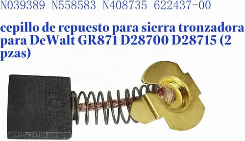 Vista 2 de N039389 N558583 N408735 622437-00 Cepillo de sierra de corte de repuesto Paquete de 2