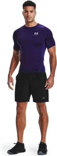 Vista 4 de Under Armour HeatGear - Camiseta de compresión de manga corta para hombre