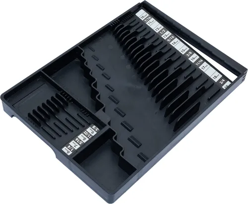 Vista 6 de TOOL SORTER Organizador de llaves (negro), fabricado en Estados Unidos