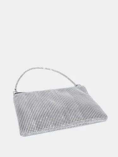 Vista 4 de Verdusa Bolso de noche con diamantes de imitación brillantes para mujer