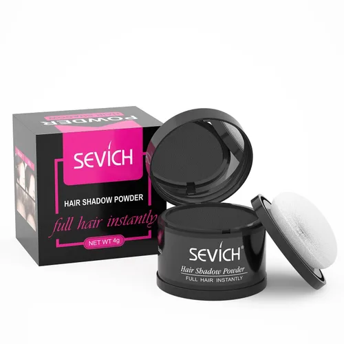 Vista 57 de Polvo para Línea de Cabello Sevich 2.0, Oculta Instantáneamente la Pérdida de Cabello, Polvo para Toque de Raíces, Sombra de Cabello para Mujeres