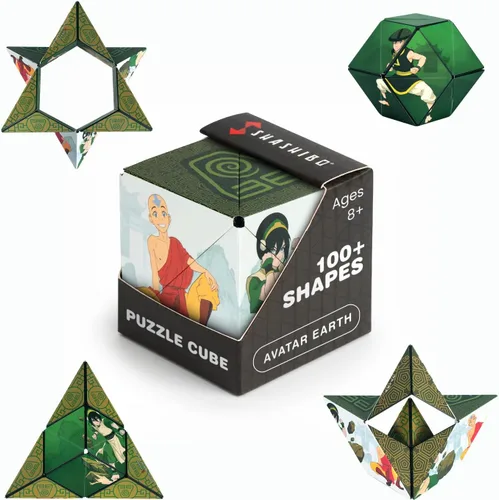 Vista 27 de Shashibo Avatar The Last Airbender - Cubo magnético para rompecabezas Aire