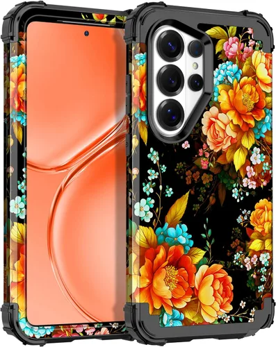 Vista 22 de Casetego Funda para Galaxy A16 5G, Tres Capas de Alta Resistencia Robusta a Prueba de Golpes, Protección Completa Rugosa de PC Duro + Parachoques
