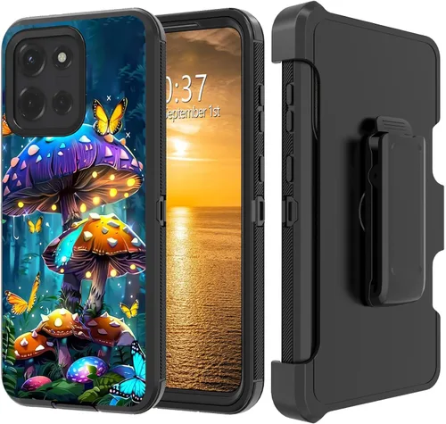 Vista 159 de Funda para Moto G Stylus 5G 2023 con funda de clip para cinturón y soporte, resistente de doble capa, resistente a prueba de golpes, para Motorola