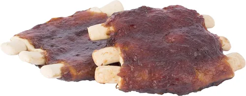 Vista 2 de DreamBone Grill Masters Ribs, masticables sin cuero crudo para perros, 5 medias rejillas